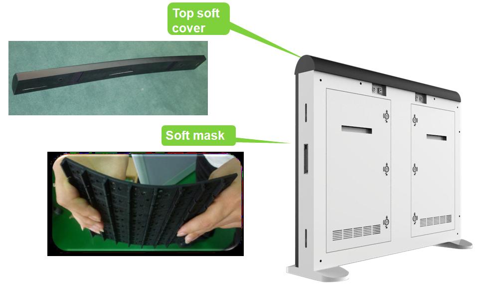 Tel&atilde;o LED esportivo