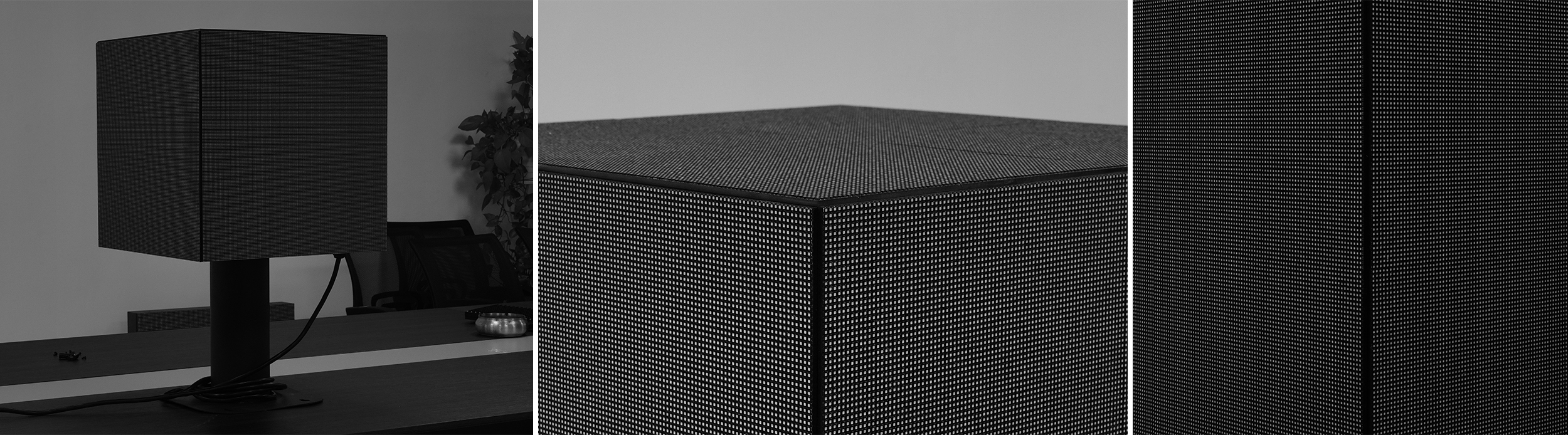 5 Faces Tela publicit&aacute;ria Logotipo 3D LED CUBE Display