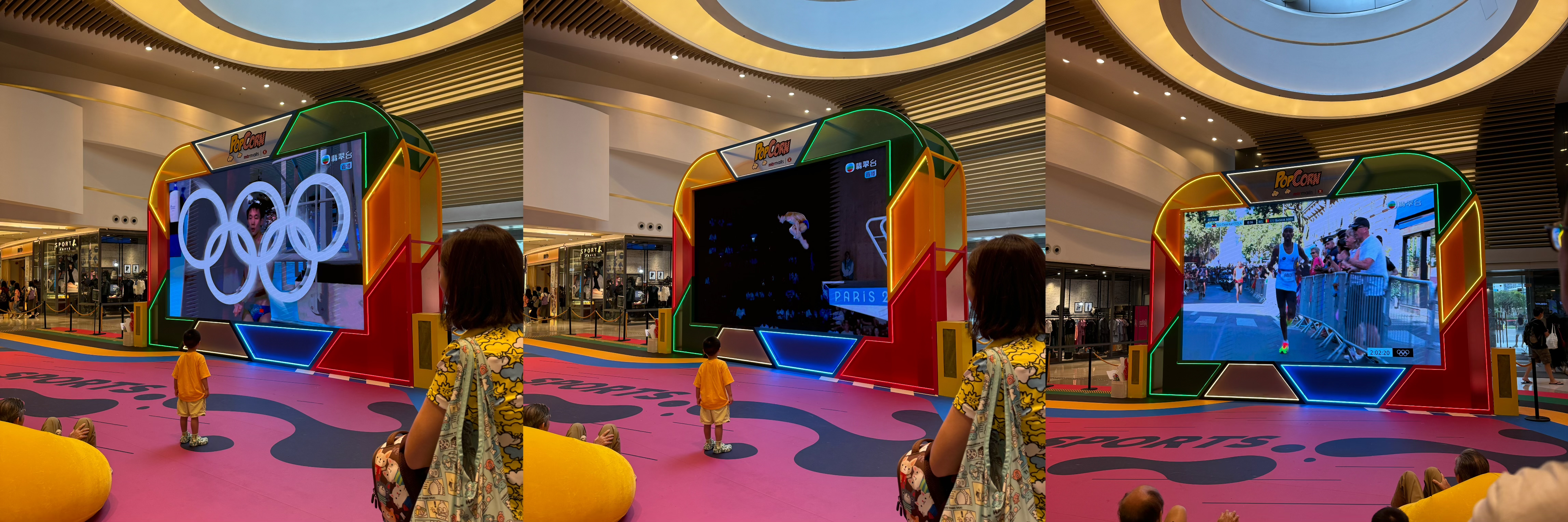 exibi&ccedil;&atilde;o de LED de aluguel