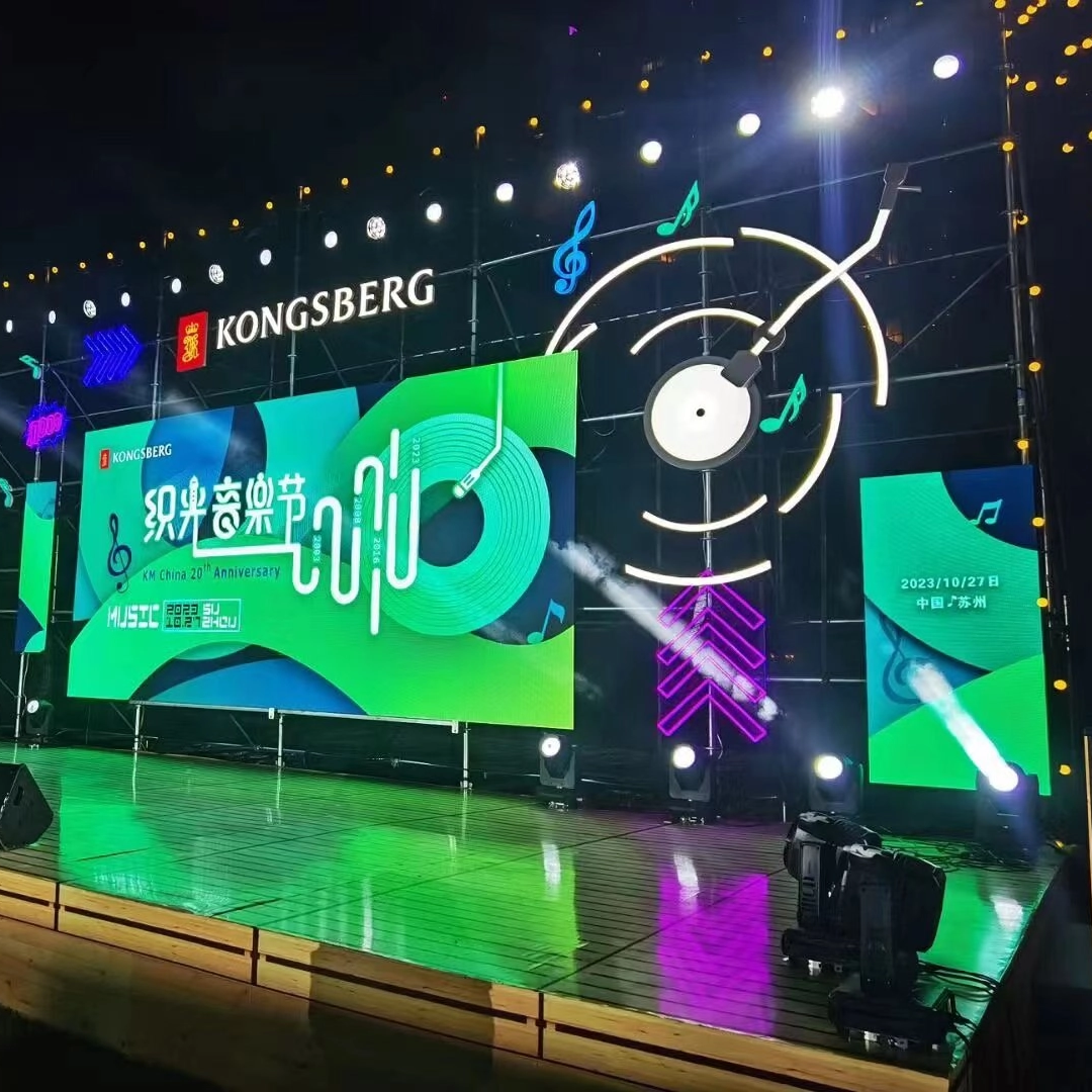 Soluções versáteis: o impacto do aluguel LED displays em eventos, reuniões e concertos